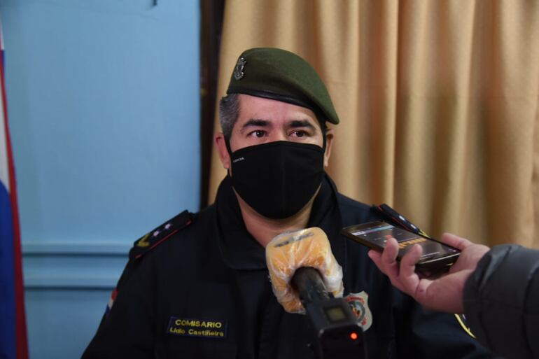 Comisario Lidio Castiñeira, subjefe de la comisaría 14a Villeta.