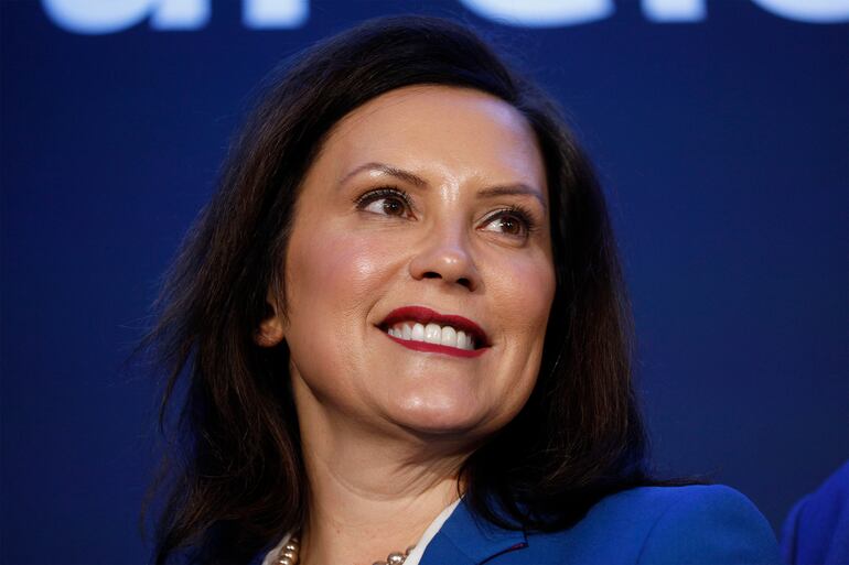 Gretchen Whitmer, gobernadora de Michigan.
