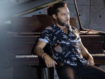 El cantante Diego Torres durante la conversación con ABC Color.