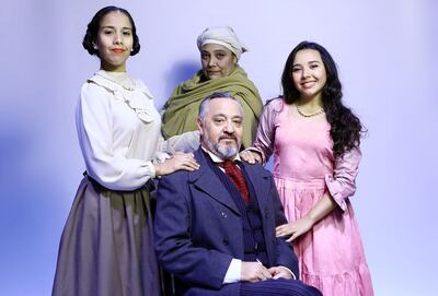 Parte del elenco de “La noche antes”, que este fin de semana regresará al Arlequín.