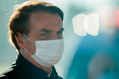 Jair Bolsonaro, presidente de Brasil.