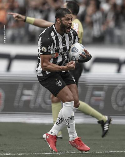 Hulk suma con el Mineiro 25 goles, de los cuales 11 son por el Brasileirao, en la presente temporada.