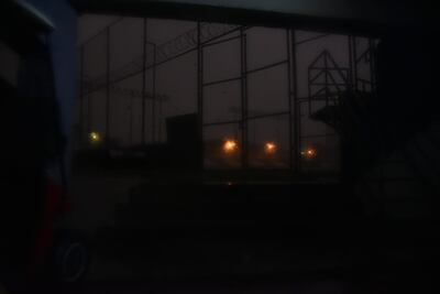 Así estaba el estadio de Libertad en la noche del sábado.