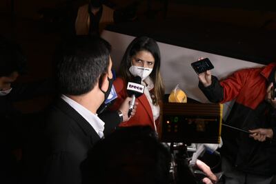 Ministra de Justicia, Cecilia Pérez.