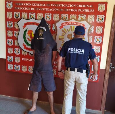 Fernando Ramírez Aguilera fue detenido este mediodía en cercanías de su domicilio como supuesto autor del asesinato de Luis Miguel Palacios Barreto.