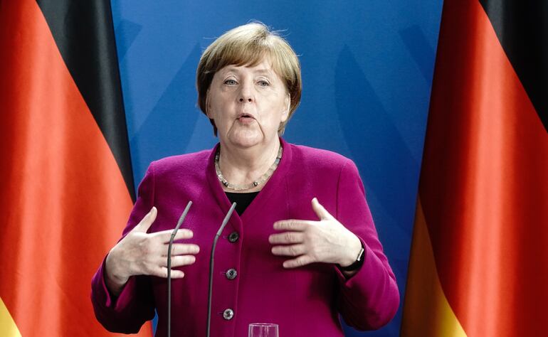 Angela Merkel, canciller de Alemania.