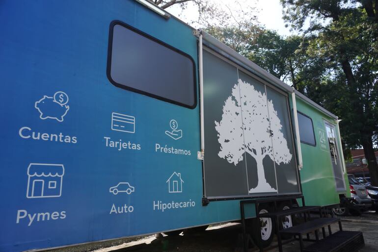 Está disponible la Sucursal Móvil de Banco GNB, que cuenta con un cajero automático 24/7 y ejecutivos de cuenta para asesorar.