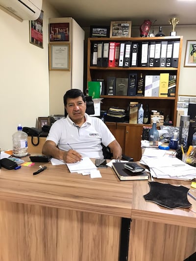 Damián Fernández, miembro de la Asociación de Bodegas del Paraguay.