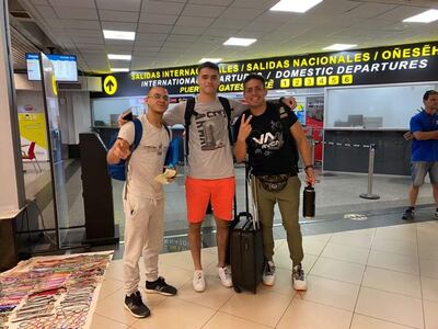 Lionel Bareiro, Mauricio Céspedes y Víctor Gómez son nuestros representantes en el Campeonato Profesional de Jiu-Jitsu.