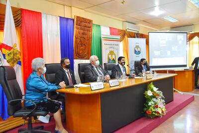 La nueva mesa directiva de la Junta Departamental.