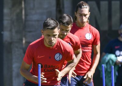 Ángel Romero será titular hoy en San Lorenzo de Almagro.