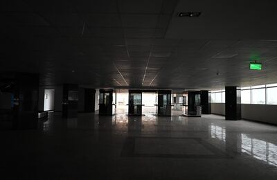 Zona de obras del espigón norte del Aeropuerto Internacional Silvio Pettirossi.