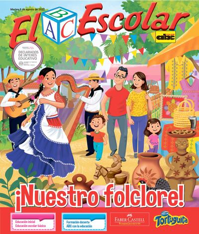 El ABC Escolar de este martes 9 de agosto hace hincapié sobre la recordación del Día del Folclore.