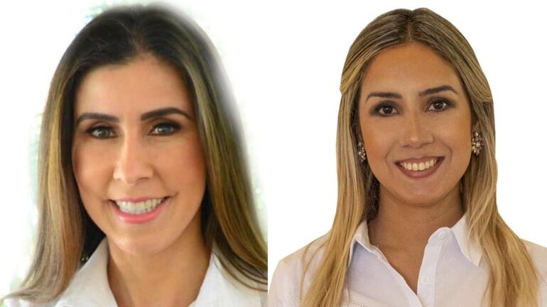 Las intendentas reelectas al cargo y que deben trabajar por el Control Interno, Norma Zárate(Sapucai) y Patricia Corvalán, intendenta de Quyquyhó