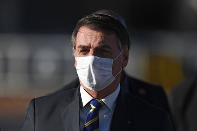 Jair Bolsonaro, presidente de Brasil.