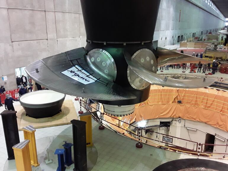 En setiembre se tiene previsto probar la turbina.