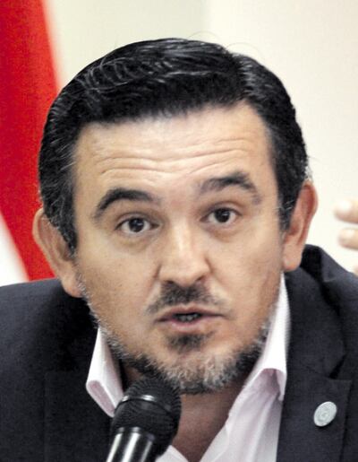 Eduardo Petta San Martín, ministro de Educación y Ciencias, cuyo pedido de voto de censura se tratará el jueves.