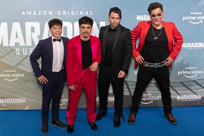 Juan Cruz Romero, Nazareno Casero, Nicolas Goldschmidt y Juan Palomino, todos los actores que hacen de Diego Maradona en la serie de Amazon Prime "Maradona, Sueño Bendito".