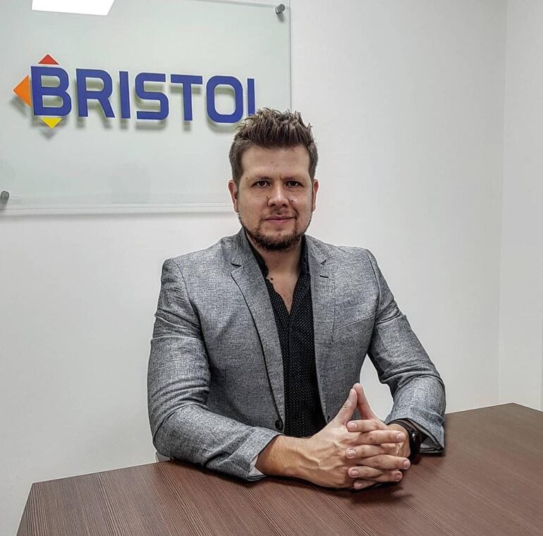 Diego Chamorro, gerente de marketing de Bristol.