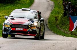 El piloto Diego Domínguez Bejarano, continúa en competencia en el rally croata a los mandos del Ford Fiesta Rally3 en la JWRC.