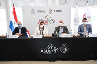 La Comisión de Seguimiento de ODESUR se reúne en Paraguay para ver el avance de las obras.