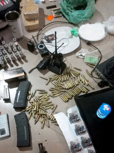 Sicarios pedrojuaninos detenidos en Asunción.