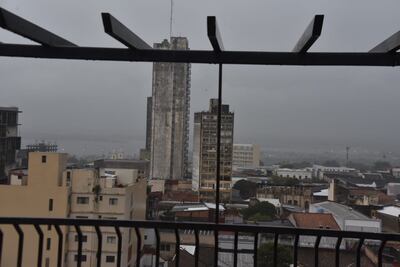 lluvia tormenta Asunción