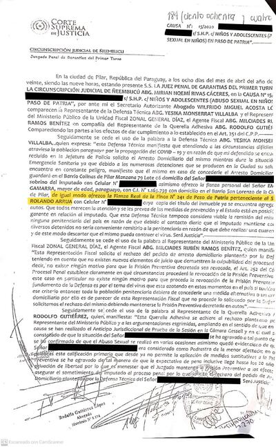 Caso niña abusada por su padrastro.