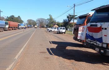 La transportadora La Ovetense denunció que sus camioneros son extorsionados e incluso secuestrados al no dar el canon que piden arbitrariamente los manifestantes. (Foto ilustrativa)