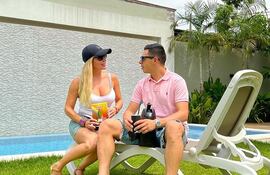 Juntitos, Dahiana Bresanovich y Blas Riveros.