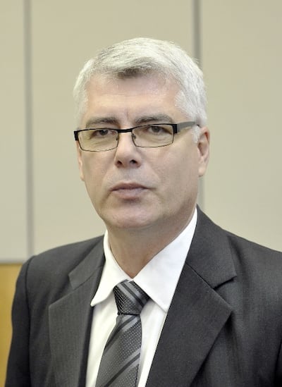 Arnoldo Wiens, ministro de Obras Públicas.