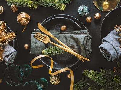 Cómo decorar la mesa en Navidad.