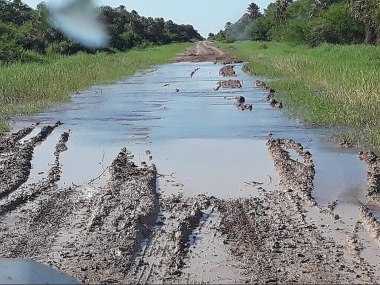 Más de 100 milímetros de lluvia cayeron nuevamente en la zona.