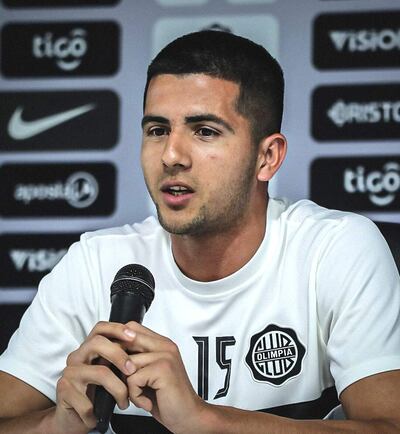 Mateo Gamarra González (21), consolidado defensor de Olimpia.