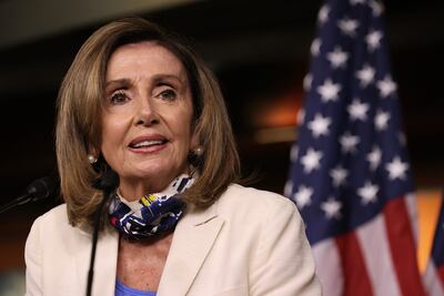 Nancy Pelosi, líder de la Cámara Baja del Congreso de los Estados Unidos.