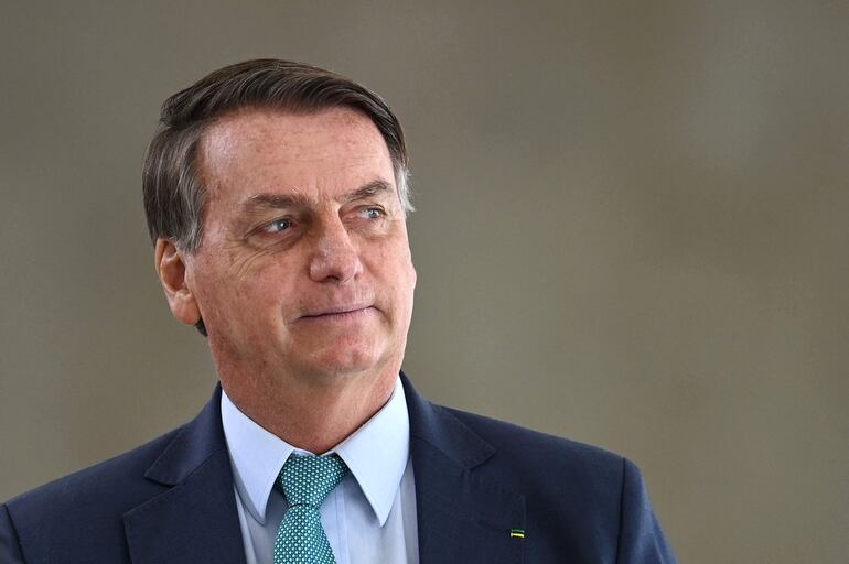 El presidente brasileño Jair Bolsonaro.