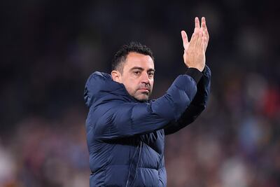 Xavi Hernández, entrenador del Barcelona.