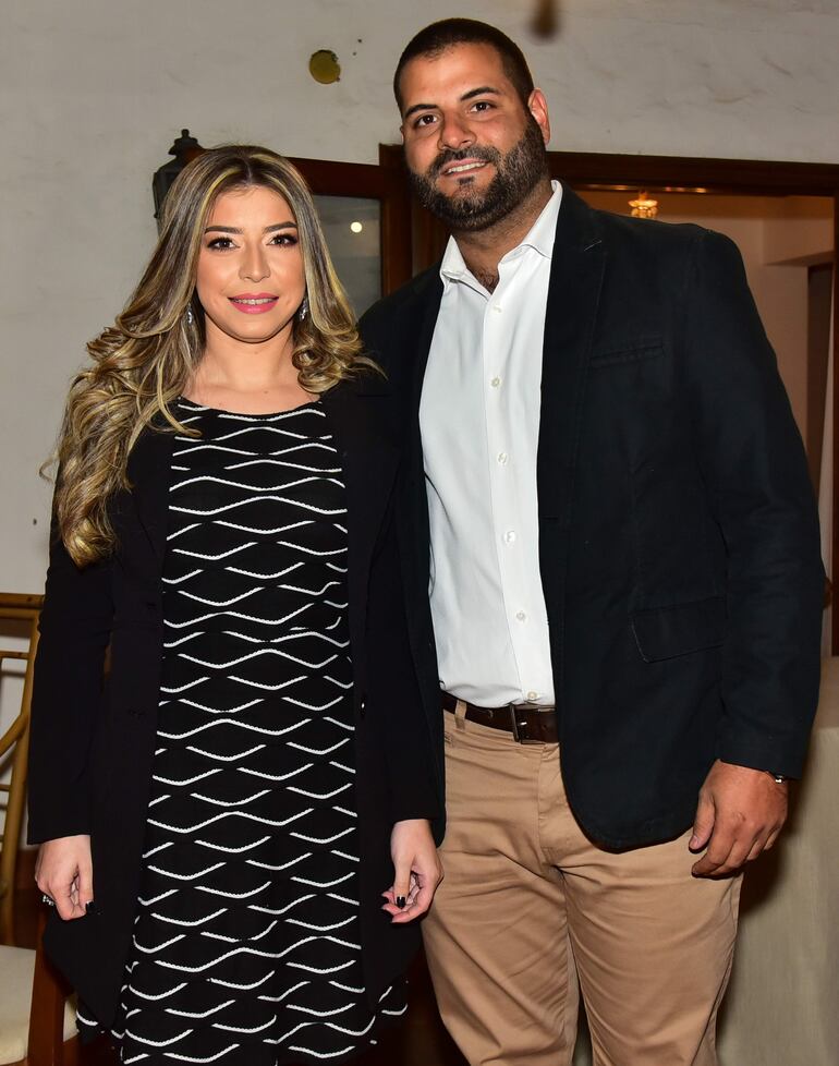 Johanna Villagra y Saul Carrasco.