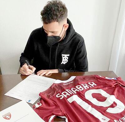 Arnaldo Antonio  Sanabria vuelve a Italia, donde militó en Sassuolo, Roma y Genoa.