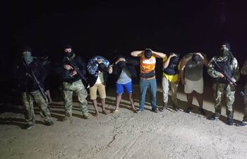 En la zona del barrio Remansito de Ciudad del Este fueron detenidos cinco compatriotas.
