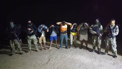 En la zona del barrio Remansito de Ciudad del Este fueron detenidos cinco compatriotas.