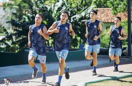 Los menudos seleccionados paraguayos de la C15 entrenan con miras al Mundial.