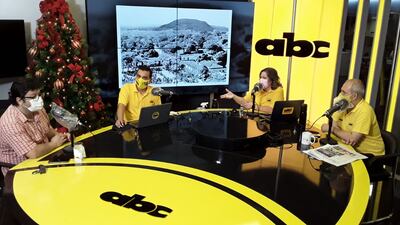Fabián Chamorro, historiador, en estudios de la 730 AM.