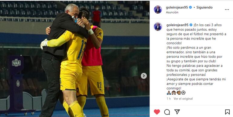 Jean Fernandes, vía Instagram.