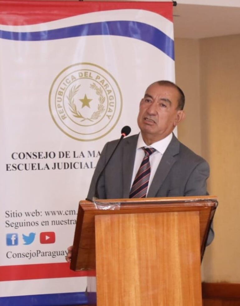 Dr. Segundo Ibarra Benítez, expuso en las audiencias públicas para la Corte Suprema de Justicia.  