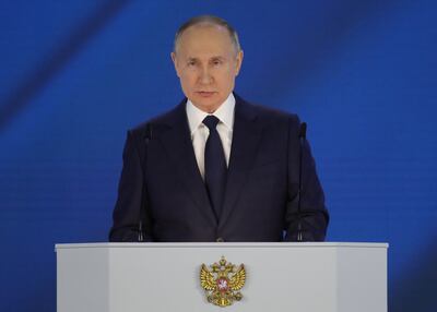 Vladimir Putin, presidente de Rusia.