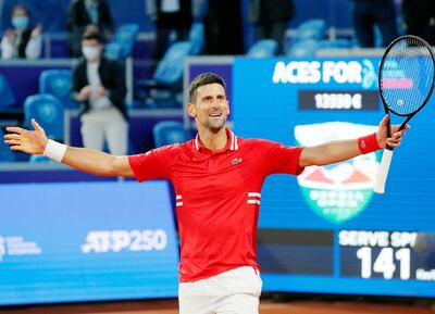 El serbio Novak Djokovic no estará este año en Madrid. Foto: AFP
