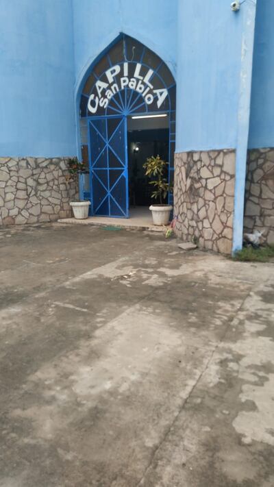 Fachada de la capilla San Pablo.