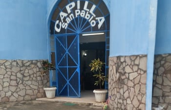 Fachada de la capilla San Pablo.