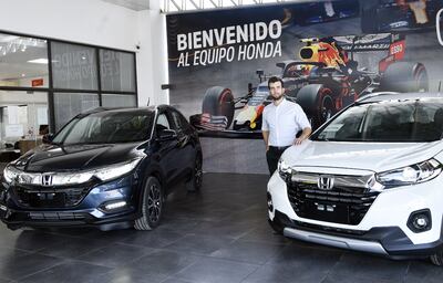 Camilo José Carrizosa, gerente general en Vicar SA, que representa en nuestro país la marca Honda.
